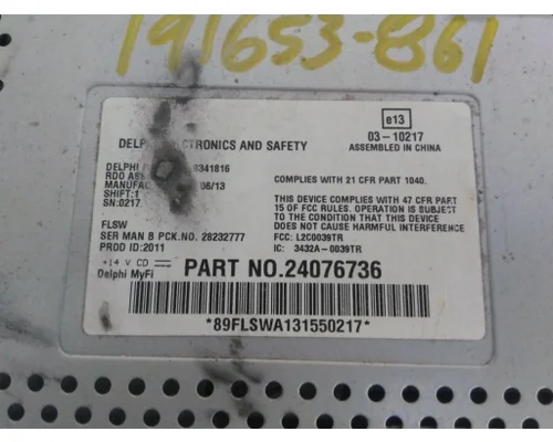 INTERNATIONAL PROSTAR 122 RADIO AMFMBLUETOOTH