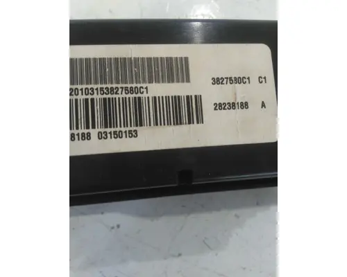INTERNATIONAL PROSTAR 122 TEMPERATURE CONTROL