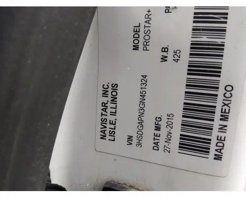 INTERNATIONAL PROSTAR 122 WHOLE TRUCK FOR RESALE