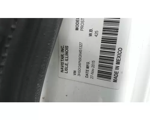 INTERNATIONAL PROSTAR 122 WHOLE TRUCK FOR RESALE
