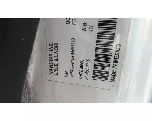 INTERNATIONAL PROSTAR 122 WHOLE TRUCK FOR RESALE