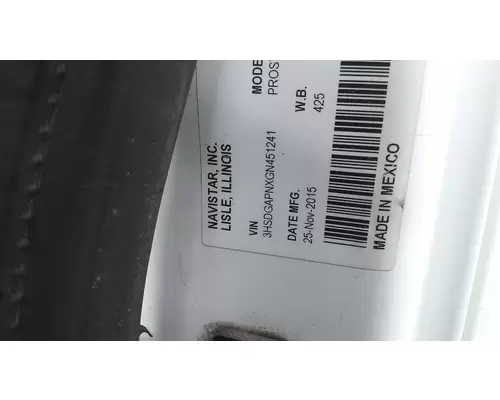 INTERNATIONAL PROSTAR 122 WHOLE TRUCK FOR RESALE