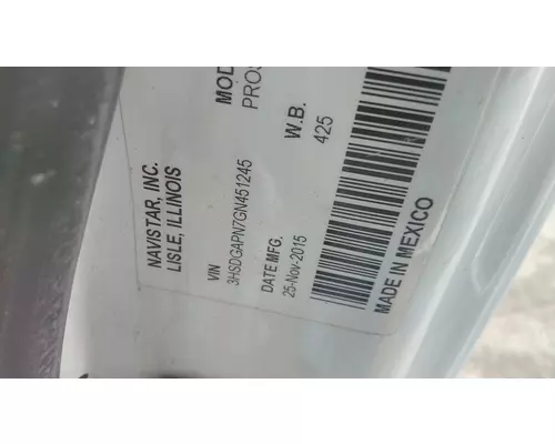 INTERNATIONAL PROSTAR 122 WHOLE TRUCK FOR RESALE