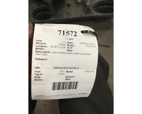 INTERNATIONAL PROSTAR 473 Interior Cab Lights