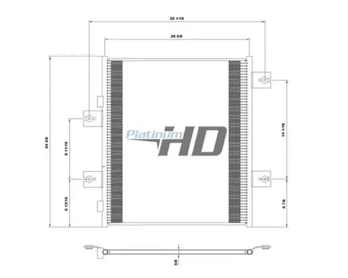 INTERNATIONAL PROSTAR AIR CONDITIONER CONDENSER