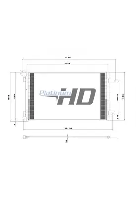 INTERNATIONAL PROSTAR AIR CONDITIONER CONDENSER