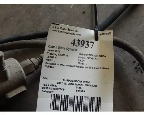 INTERNATIONAL PROSTAR Clutch Slave Cylinder