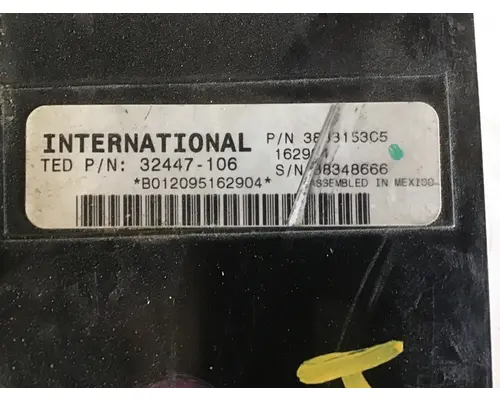 INTERNATIONAL PROSTAR DASH CONTROL MODULE