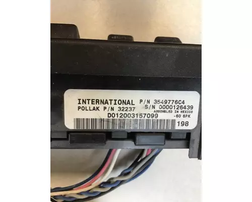 INTERNATIONAL PROSTAR DashConsole Switch
