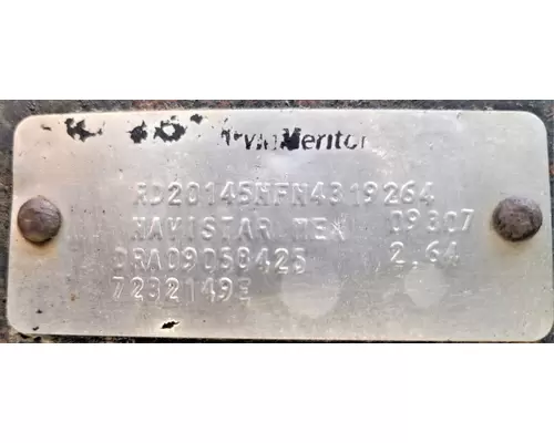 INTERNATIONAL PROSTAR Differential Housing (Front)