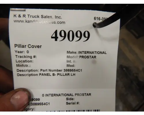 INTERNATIONAL PROSTAR Door Panel (Trim)