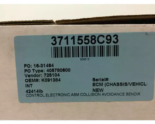 INTERNATIONAL PROSTAR ECM