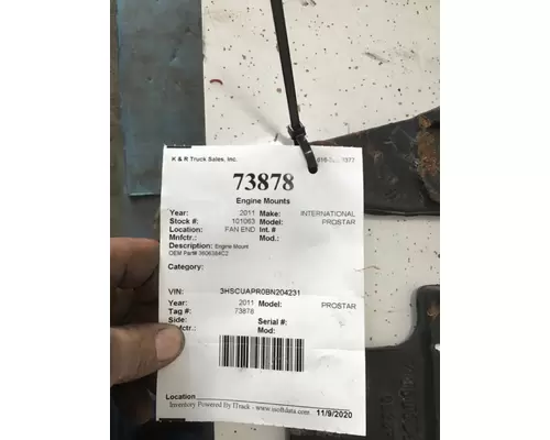 INTERNATIONAL PROSTAR Engine Mounts