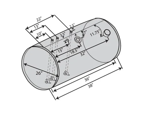 INTERNATIONAL PROSTAR FUEL TANK