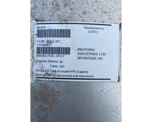 INTERNATIONAL PROSTAR Fuel Tank