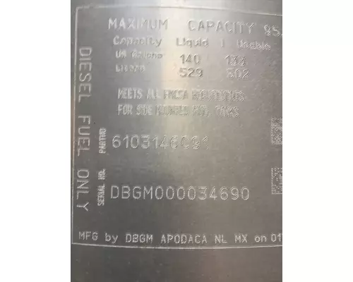 INTERNATIONAL PROSTAR Fuel Tank