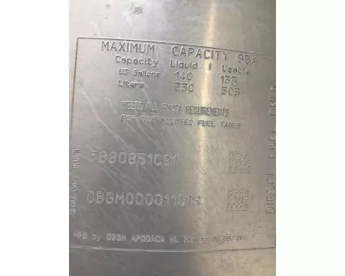 INTERNATIONAL PROSTAR Fuel Tank
