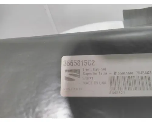 INTERNATIONAL PROSTAR Interior Parts, Misc.
