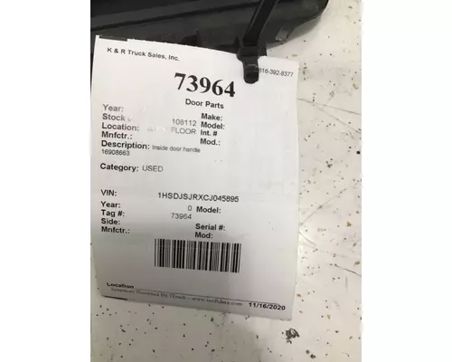 INTERNATIONAL PROSTAR Miscellaneous Parts