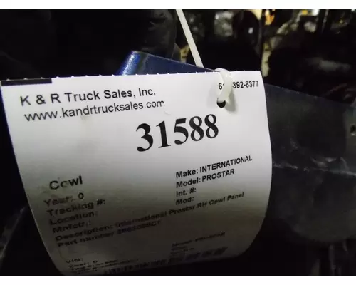 INTERNATIONAL PROSTAR Panel, Cowl