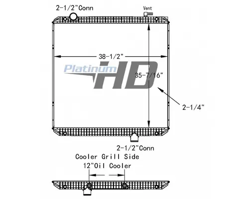 INTERNATIONAL PROSTAR RADIATOR ASSEMBLY