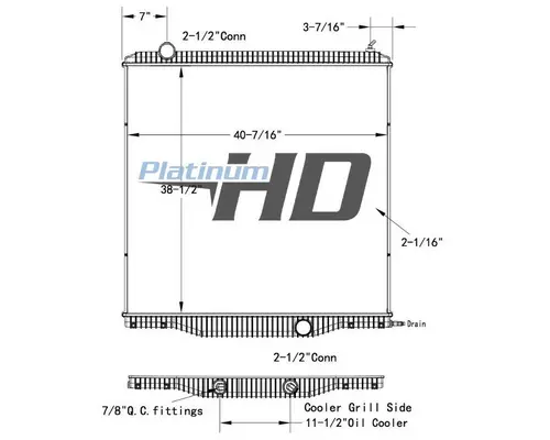 INTERNATIONAL PROSTAR RADIATOR ASSEMBLY