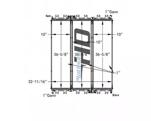 INTERNATIONAL PROSTAR RADIATOR ASSEMBLY