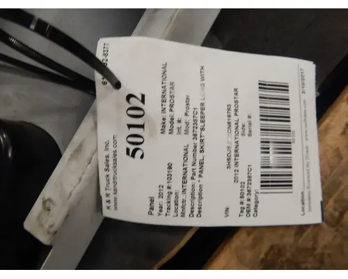 INTERNATIONAL PROSTAR Sleeper Fairing