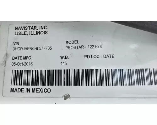 INTERNATIONAL PROSTAR Used Trucks