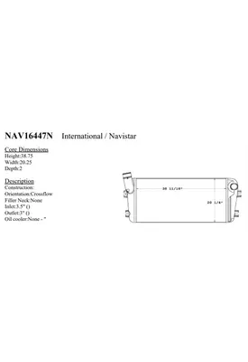 INTERNATIONAL Paystar Charge Air Cooler (ATAAC)