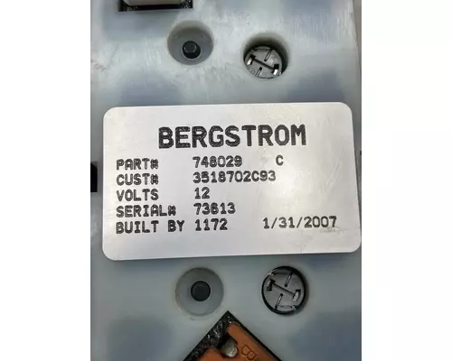 INTERNATIONAL Paystar Heater or Air Conditioner Parts, Misc.