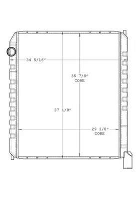 INTERNATIONAL Paystar Radiator