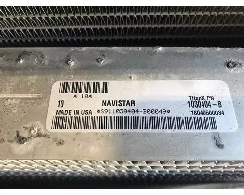 INTERNATIONAL Paystar Radiator