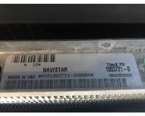 INTERNATIONAL Paystar Radiator