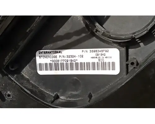 INTERNATIONAL ProStar Dash Panel