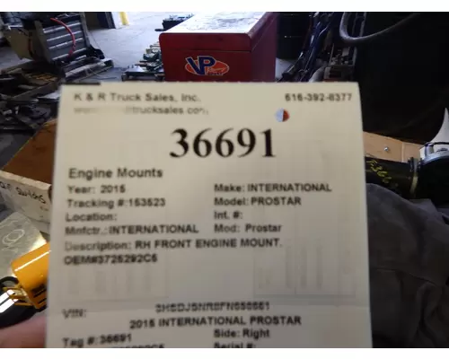 INTERNATIONAL Prostar  Engine Mounts