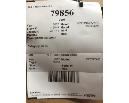 INTERNATIONAL Prostar 122 Dash & Instruments