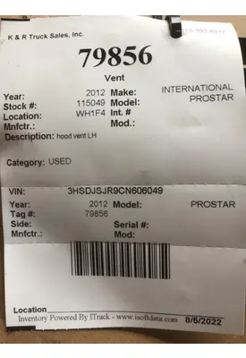 INTERNATIONAL Prostar 122 Dash & Instruments