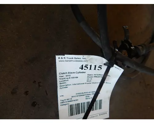 INTERNATIONAL Prostar Clutch Slave Cylinder