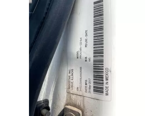 INTERNATIONAL Prostar Complete Vehicle
