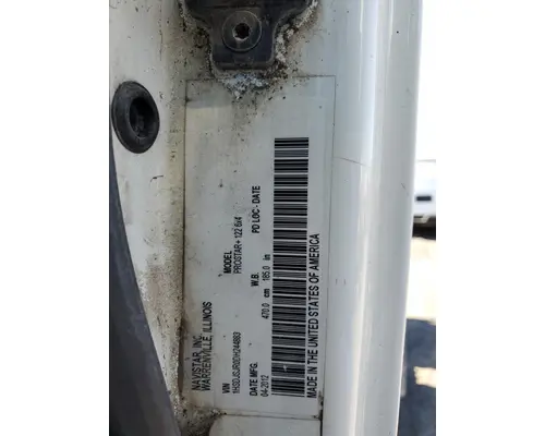 INTERNATIONAL Prostar Complete Vehicle