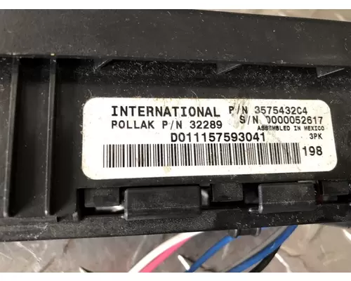 INTERNATIONAL Prostar Dash  Console Switch