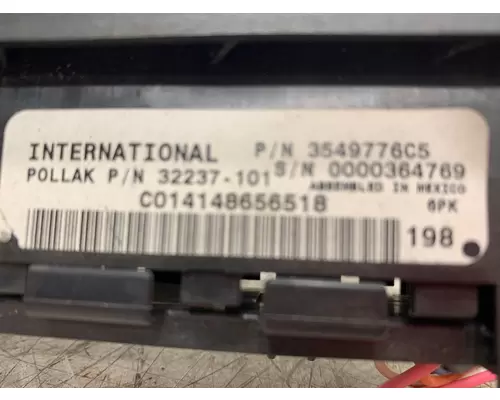 INTERNATIONAL Prostar Dash  Console Switch