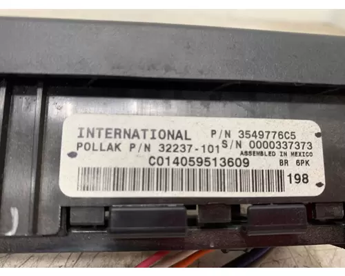 INTERNATIONAL Prostar Dash  Console Switch