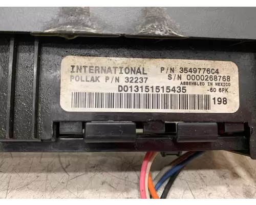 INTERNATIONAL Prostar Dash  Console Switch