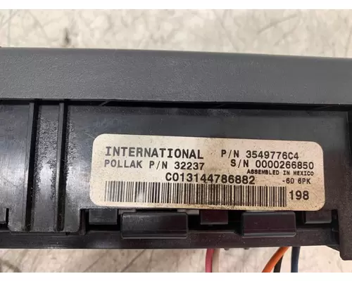 INTERNATIONAL Prostar Dash  Console Switch