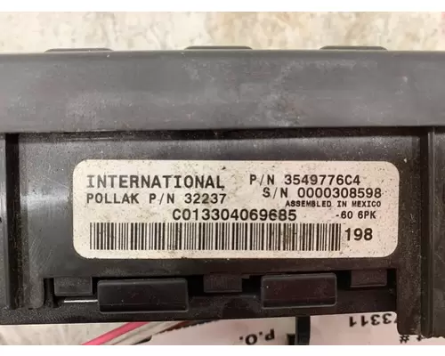INTERNATIONAL Prostar Dash  Console Switch