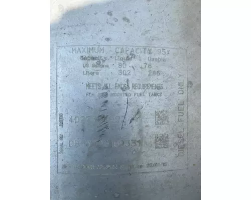 INTERNATIONAL Prostar Fuel Tank