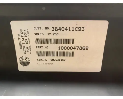 INTERNATIONAL Prostar Heater Core