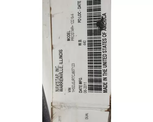 INTERNATIONAL Prostar Parts Vehicles
